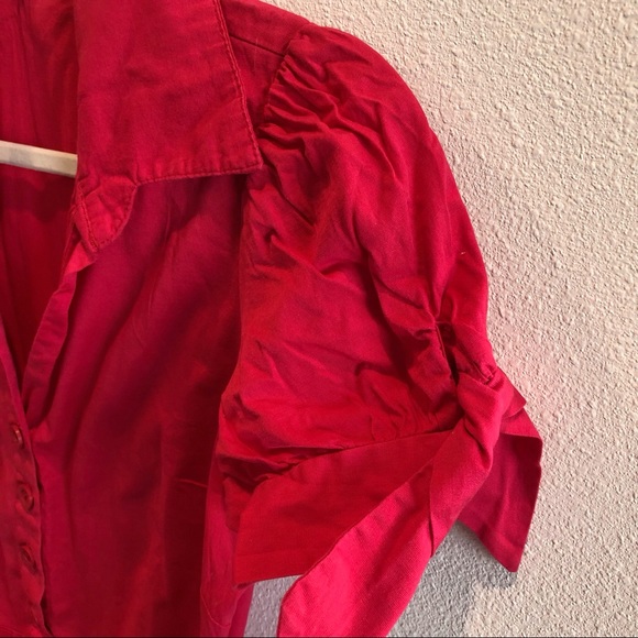 SOLD 🛑 ModCloth Soda Fountain Dress in Red Cherry - Picture 5 of 11